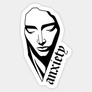 Noir maiden Sticker